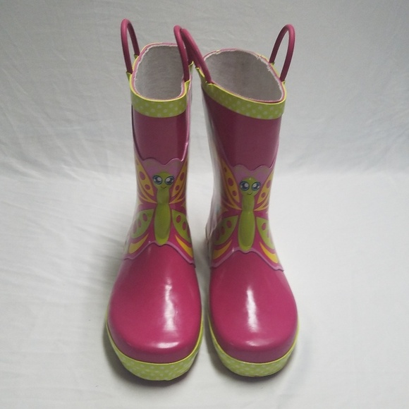 Western Chief Other - Kids Western Chief Butterfly Star-Pink Rain Boot